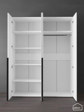 Шкаф Linnea MHR-4-1 2050х1600х510 (Белый-М 11.1.2) в Советском - sovetskiy.mebel24.online | фото 4
