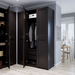 Шкаф МАКС однодверный, цвет Дуб Венге в Советском - sovetskiy.mebel24.online | фото 4