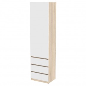 Шкаф Мальта H158 (ДСС-Белый) в Советском - sovetskiy.mebel24.online | фото