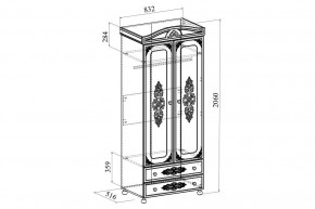 Шкаф платяной Ассоль АС-02 в Советском - sovetskiy.mebel24.online | фото 5