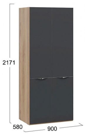 Шкаф платяной Глосс СМ-319.07.211 в Советском - sovetskiy.mebel24.online | фото 4