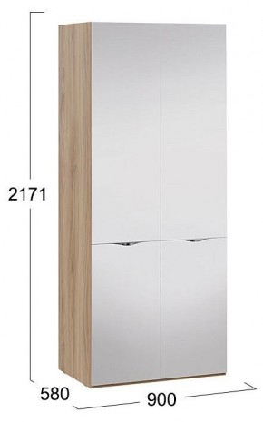 Шкаф платяной Глосс СМ-319.07.212 в Советском - sovetskiy.mebel24.online | фото 3