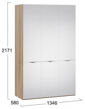 Шкаф платяной Глосс СМ-319.07.433 в Советском - sovetskiy.mebel24.online | фото 4