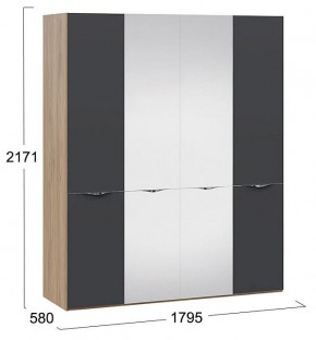 Шкаф платяной Глосс СМ-319.07.442 в Советском - sovetskiy.mebel24.online | фото 3