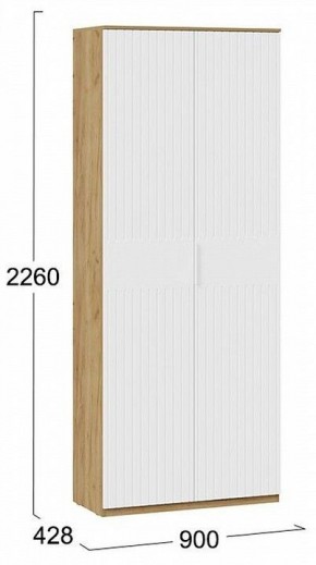 Шкаф платяной Хилтон Исп. 2 в Советском - sovetskiy.mebel24.online | фото 5