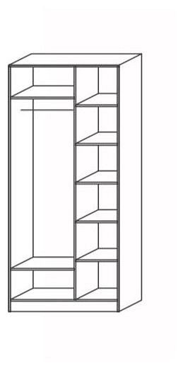 Шкаф платяной Венеция в Советском - sovetskiy.mebel24.online | фото 2