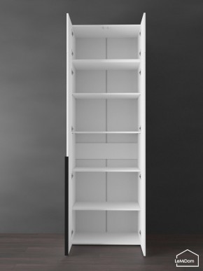 Шкаф с антресолью Linnea MHR-2A-2 2450х800х510 (Белый-М 11.1.1) в Советском - sovetskiy.mebel24.online | фото 4