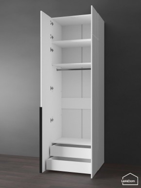 Шкаф с антресолью Linnea MHR-2A-3 2450х800х510 (Белый-М 11.1.2) в Советском - sovetskiy.mebel24.online | фото 5