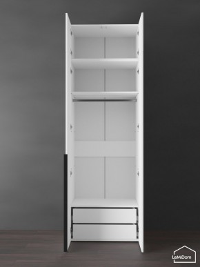 Шкаф с антресолью Linnea MHR-2A-3 2450х800х510 (Белый-М 11.1.2) в Советском - sovetskiy.mebel24.online | фото 6