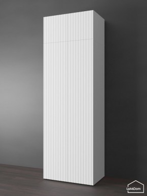 Шкаф с антресолью Linnea MHR-2POA-3 2450х800х510 (Белый-М 11.1.2) в Советском - sovetskiy.mebel24.online | фото 1