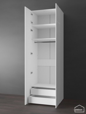 Шкаф с антресолью Linnea MHR-2POA-3 2450х800х510 (Белый-М 11.1.2) в Советском - sovetskiy.mebel24.online | фото 6