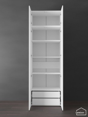 Шкаф с антресолью Linnea MHR-2POA-4 2450х800х510 (Белый-М 11.1.1) в Советском - sovetskiy.mebel24.online | фото 6