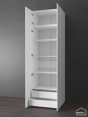 Шкаф с антресолью Linnea MHR-2POA-4 2450х800х510 (Белый-М 11.1.2) в Советском - sovetskiy.mebel24.online | фото 5