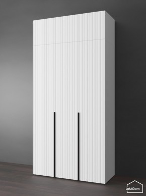 Шкаф с антресолью Linnea MHR-3A-2 2450х1200х510 (Белый-М 11.1.2) в Советском - sovetskiy.mebel24.online | фото