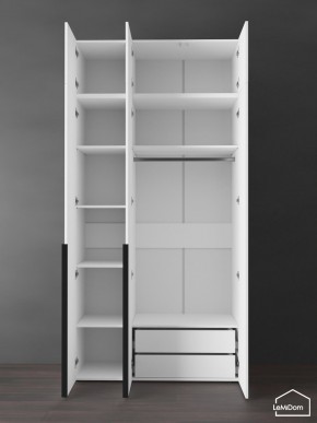 Шкаф с антресолью Linnea MHR-3A-2 2450х1200х510 (Белый-М 11.1.2) в Советском - sovetskiy.mebel24.online | фото 6