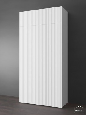 Шкаф с антресолью Linnea MHR-3POA-2 2450х1200х510 (Белый-М 11.1.1) в Советском - sovetskiy.mebel24.online | фото 1