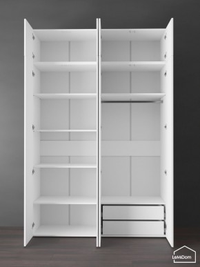 Шкаф с антресолью Linnea MHR-4POA-2 2450х1600х510 (Белый-М 11.1.2) в Советском - sovetskiy.mebel24.online | фото 5