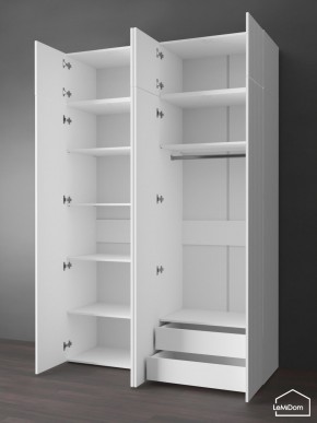 Шкаф с антресолью Linnea MHR-4POA-2 2450х1600х510 (Белый-М 11.1.2) в Советском - sovetskiy.mebel24.online | фото 6