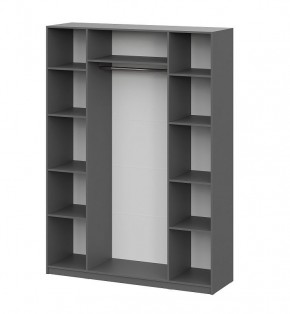 Шкаф ШК-5 (1600) Графит серый в Советском - sovetskiy.mebel24.online | фото 3