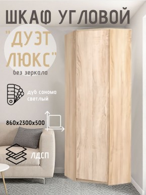Шкаф угловой Дуэт Люкс без зеркала в Советском - sovetskiy.mebel24.online | фото 5