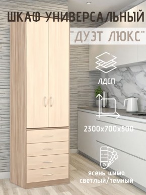 Шкаф универсальный Дуэт Люкс в Советском - sovetskiy.mebel24.online | фото 5