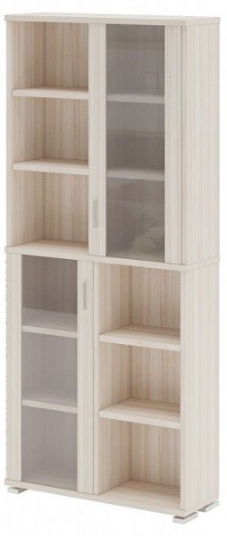 Шкаф-витрина Домино ПУ-30-2-ФС в Советском - sovetskiy.mebel24.online | фото 2