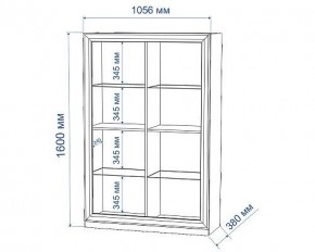 Шкаф-витрина Нобиле ШВтН ФСД-ФСД в Советском - sovetskiy.mebel24.online | фото 2