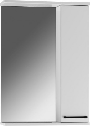 Шкаф-зеркало Контраст 50 правый АЙСБЕРГ (DA2711HZ) в Советском - sovetskiy.mebel24.online | фото 1