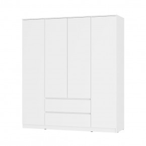 Спальня Симпл (белая) модульная в Советском - sovetskiy.mebel24.online | фото 41