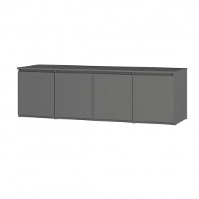 Спальня Симпл (графит) модульная в Советском - sovetskiy.mebel24.online | фото 29