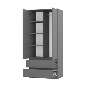 Спальня Симпл (графит) модульная в Советском - sovetskiy.mebel24.online | фото 32