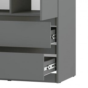 Спальня Симпл (графит) модульная в Советском - sovetskiy.mebel24.online | фото 36