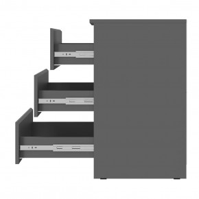 Спальня Симпл (графит) модульная в Советском - sovetskiy.mebel24.online | фото 4