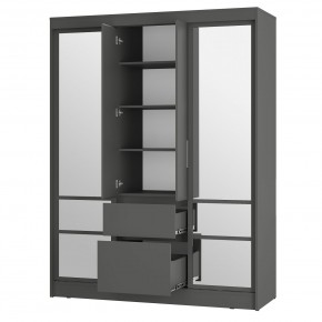 Спальня Симпл (графит) модульная в Советском - sovetskiy.mebel24.online | фото 46