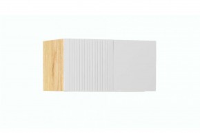 СТЕФАНИ-1.1 Антресоль (дуб крафт золотой/белый софт) в Советском - sovetskiy.mebel24.online | фото