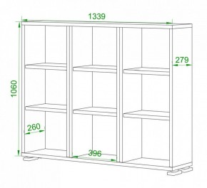 Стеллаж Домино нельсон ПУ-60-1 в Советском - sovetskiy.mebel24.online | фото 2