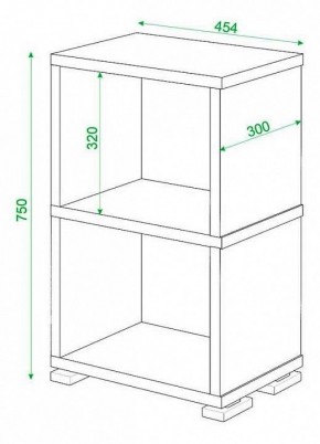 Стеллаж Домино СБ-15/2 в Советском - sovetskiy.mebel24.online | фото 2