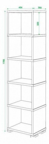 Стеллаж Домино СБ-15/5 в Советском - sovetskiy.mebel24.online | фото 3