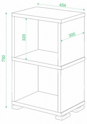 Стеллаж-колонка Домино СБ-15/2 в Советском - sovetskiy.mebel24.online | фото 2