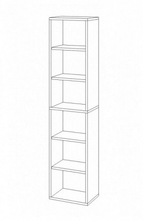 Стеллаж-колонка Домино СУ(ш1в2) в Советском - sovetskiy.mebel24.online | фото 3