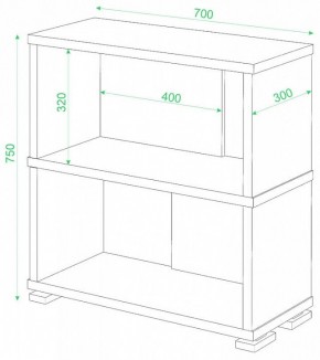 Стеллаж СБ-10/2 в Советском - sovetskiy.mebel24.online | фото 2