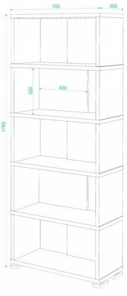 Стеллаж СБ-10/5 в Советском - sovetskiy.mebel24.online | фото 2