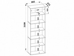 Стеллаж ШУ-30 в Советском - sovetskiy.mebel24.online | фото 3