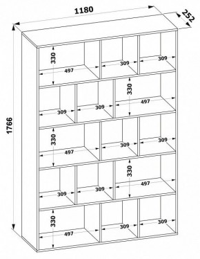 Стеллаж СТ-11 в Советском - sovetskiy.mebel24.online | фото 3