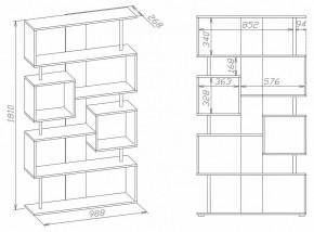 Стеллаж СТ-2 в Советском - sovetskiy.mebel24.online | фото 2