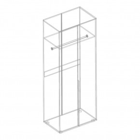 СТИЛ Шкаф 2-ств для одежды в Советском - sovetskiy.mebel24.online | фото 2