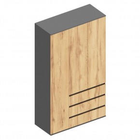 СТИЛ Шкаф 3-ств с 3 ящиками в Советском - sovetskiy.mebel24.online | фото