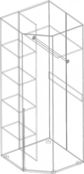 СТИЛ Шкаф угловой в Советском - sovetskiy.mebel24.online | фото 2