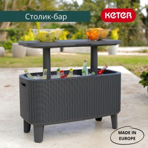 Стол Беви Бар (Bevy Bar Large Cool Bar), коричневый в Советском - sovetskiy.mebel24.online | фото 1