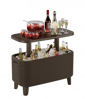Стол Беви Бар (Bevy Bar Large Cool Bar), коричневый в Советском - sovetskiy.mebel24.online | фото 3